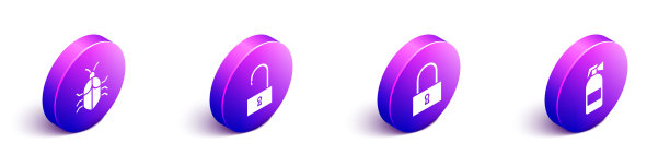 设置等距系统bug概念打开挂锁图片下载