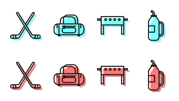 摆线曲棍球桌冰球杆运动图片下载