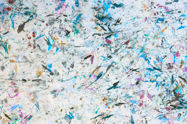 抽象绘画的背景。颜色纹理。笔触的油漆。现代艺术。当代艺术。色彩斑斓的画布。随机的水彩滴。图片下载