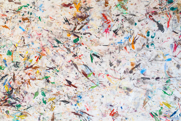 抽象绘画的背景。颜色纹理。笔触的油漆。现代艺术。当代艺术。色彩斑斓的画布。随机的水彩滴。图片下载