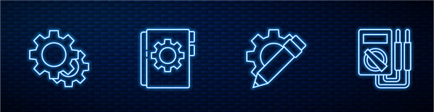 设置线笔和齿轮齿轮用户手册和图片下载