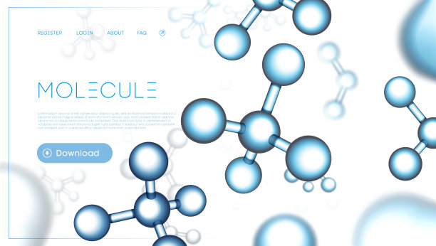 分子粒子背景复合模板。基因网络文摘。分子科学dna展示。化学背景。每股收益10图片下载