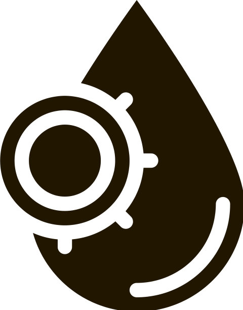 水滴病毒图标字形图片下载