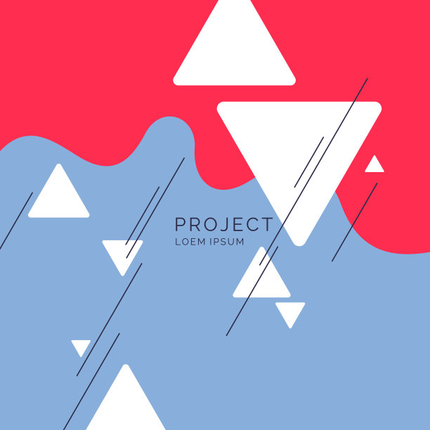 抽象的斑点和几何形状在一个图片下载