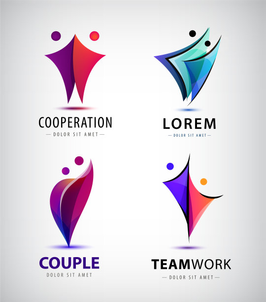 设置两对2人标志配对图片下载