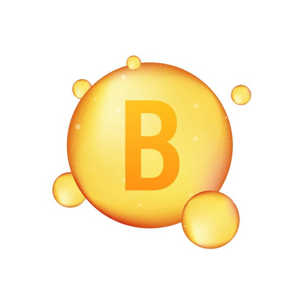 维生素b黄金闪亮图标抗坏血酸图片下载