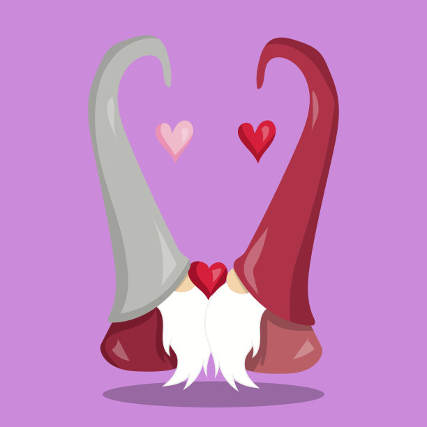 可爱的侏儒灰红04图片下载