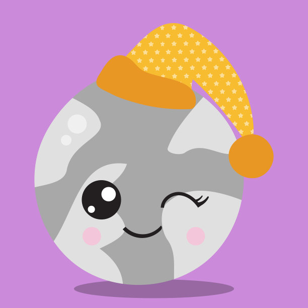 太阳系月亮帽04图片下载