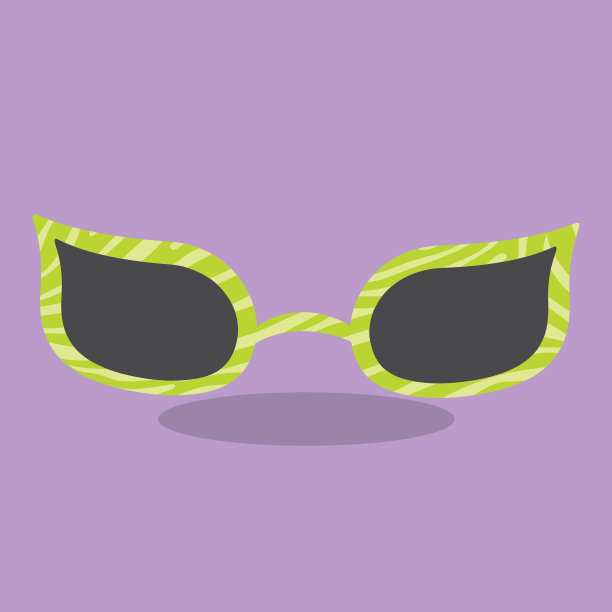游泳太阳镜绿色07图片下载