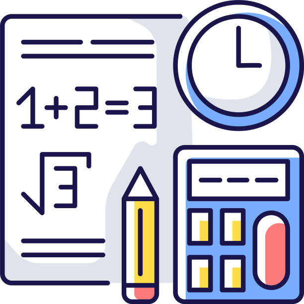 计算考试RGB颜色图标图片下载