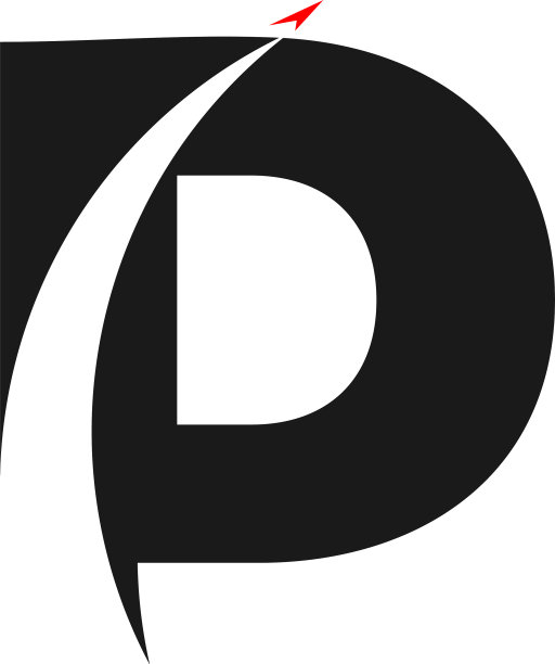 符号字母d p运动箭头几何设计图片下载