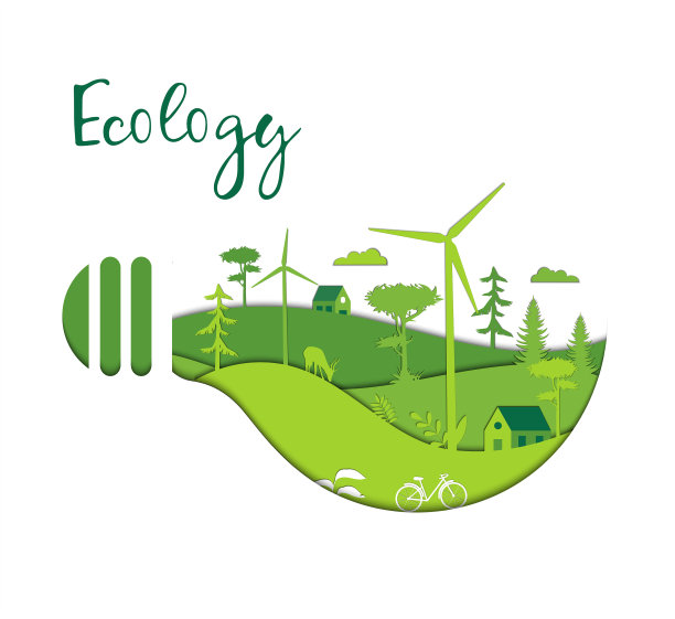 节约生态绿色可再生能源图片下载