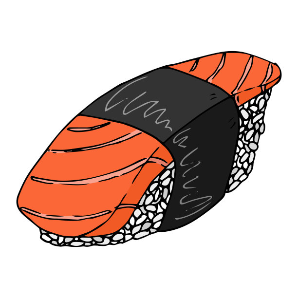 寿司图标日本食物寿司手绘寿司图片下载