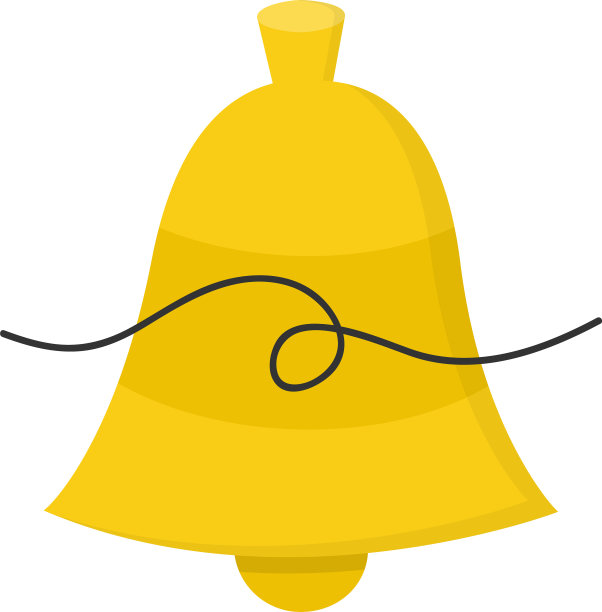 可爱简单的圣诞钟声图片下载