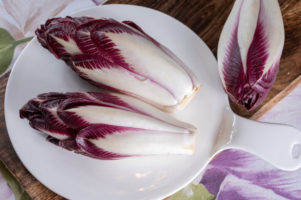 健康食品比利时菊苣，红菊苣，生菜图片下载