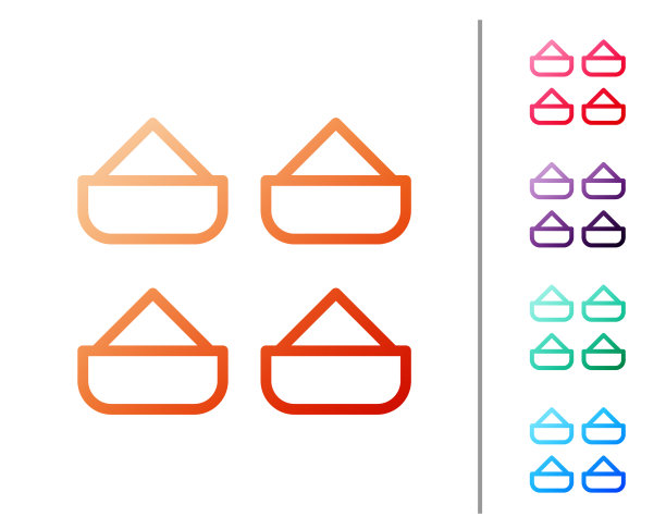 红色线印度香料图标孤立在白色图片下载