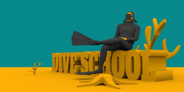 跳水运动的概念图片下载