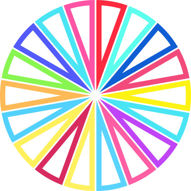 简单的饼图和圆图图片下载