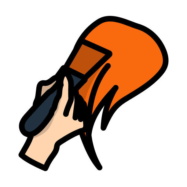 头发画图标图片下载