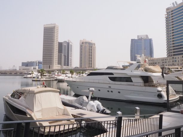 迪拜码头和运河图片下载