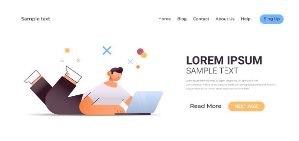 使用笔记本电脑的商人、商务人士、办公室职员或自由职业者图片下载