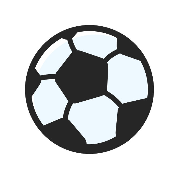 矢量对象用于各种运动事件的球形足球。孤立在白色背景上。图片下载
