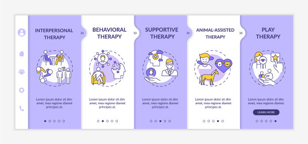 心理治疗类型的入职模板图片下载