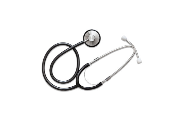听诊器孤立在白色背景上图片下载