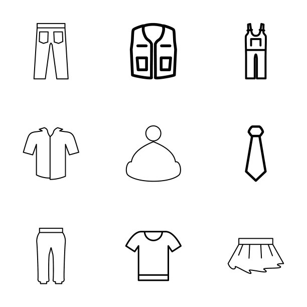 9服装图标图片下载