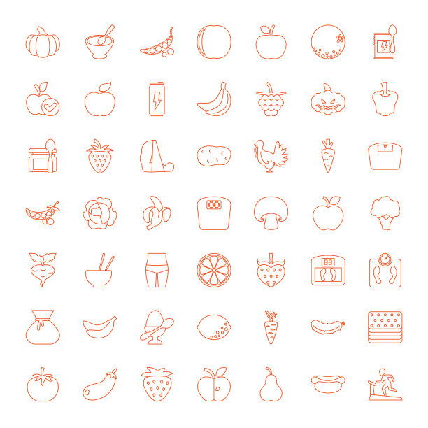 饮食的图标图片下载