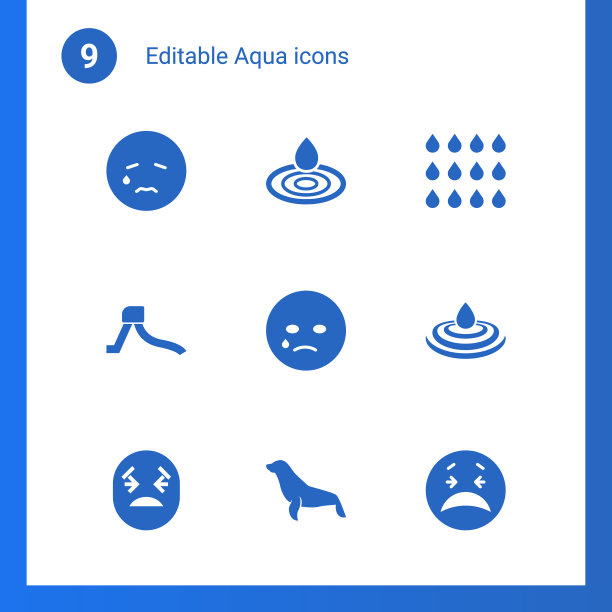 9水图标图片下载