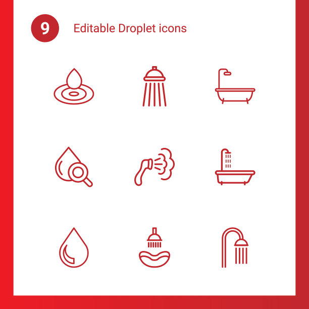 液滴的图标图片下载