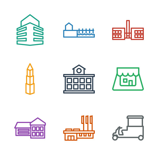 城市图标图片下载