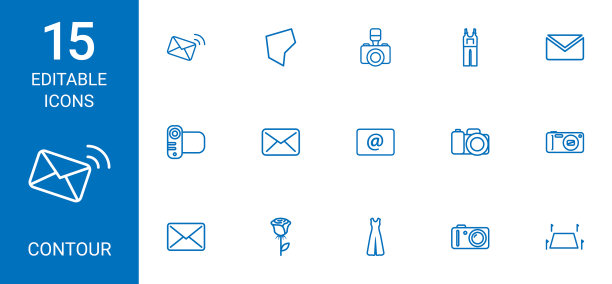 轮廓图标图片下载