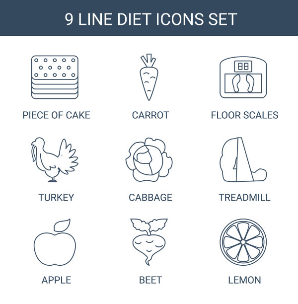 饮食的图标图片下载