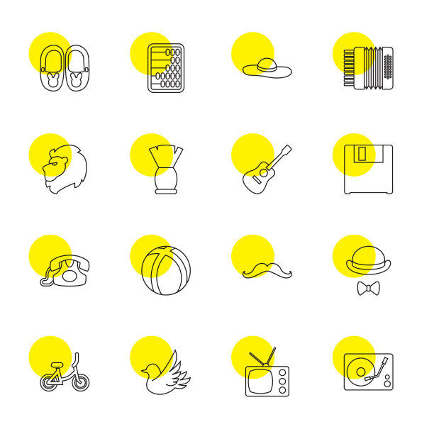 复古的图标图片下载