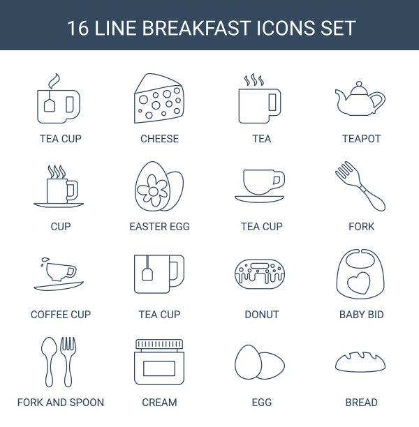 早餐的图标图片下载