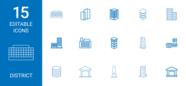 区图标图片下载