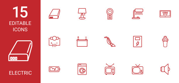 电图标图片下载