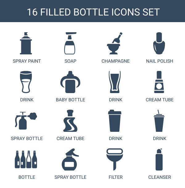 16瓶图标图片下载
