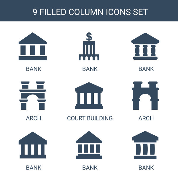 9列图标图片下载