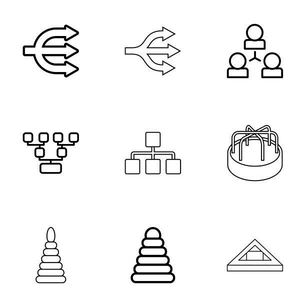9金字塔图标图片下载