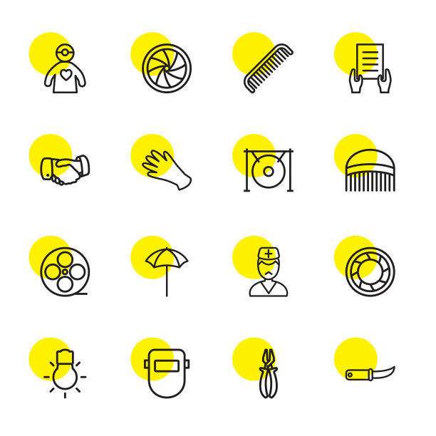 16个专业图标图片下载