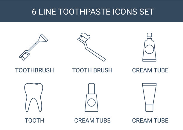 6牙膏图标图片下载