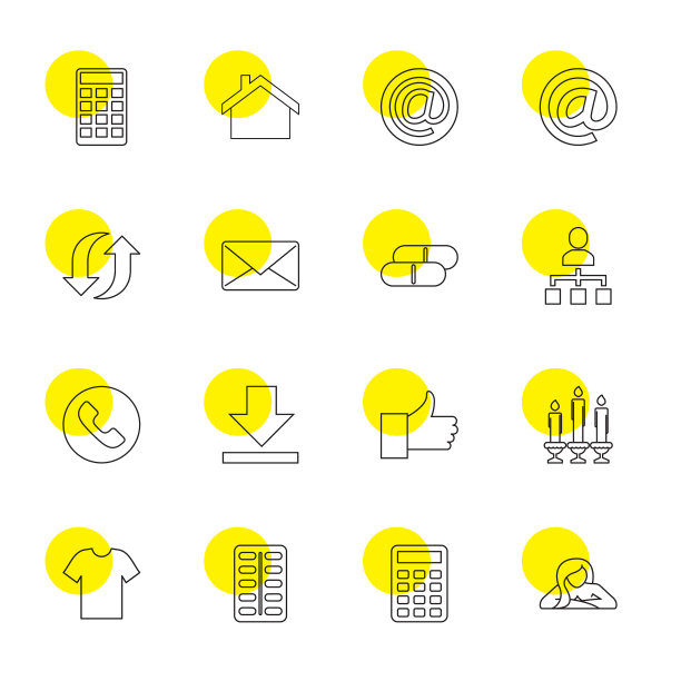 16个网站图标图片下载