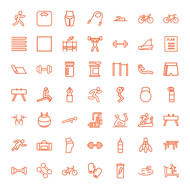 49健身图标图片下载