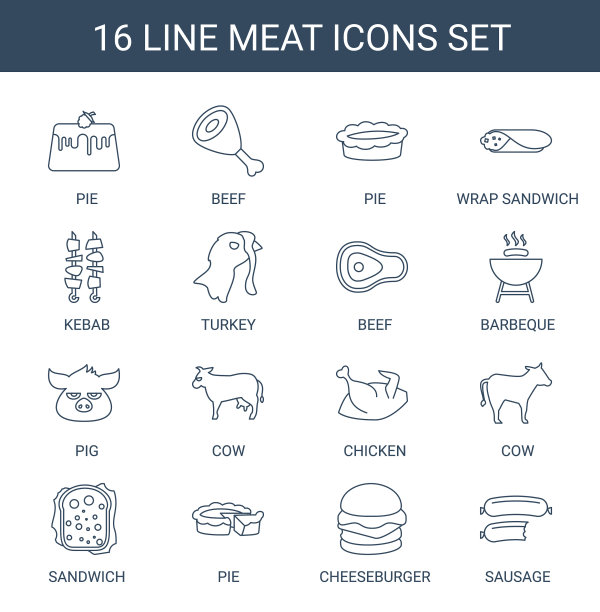 肉的图标图片下载