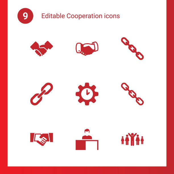 9合作图标图片下载