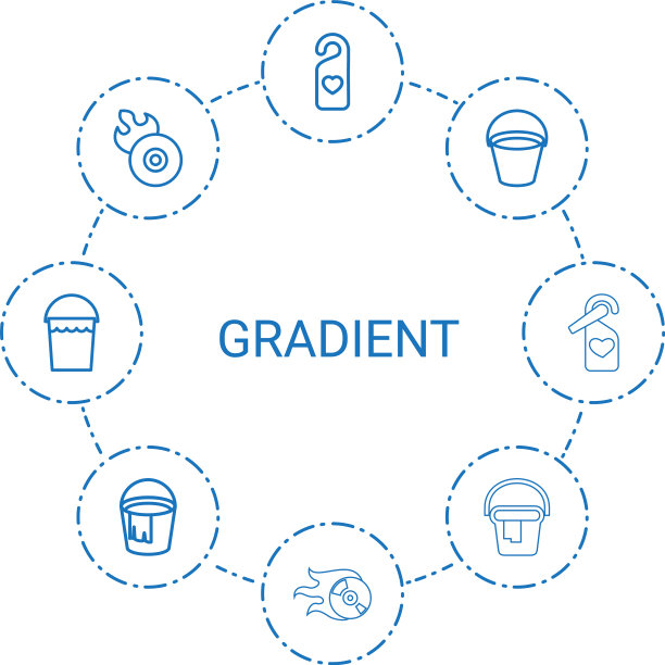 梯度的图标图片下载