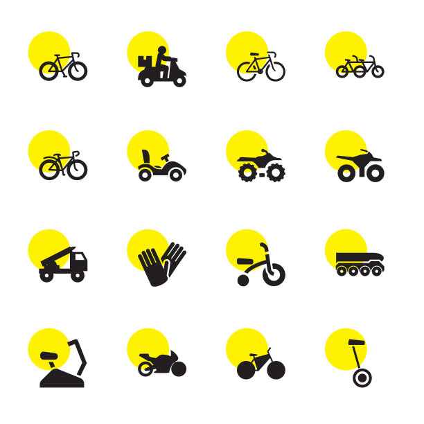 自行车图标图片下载